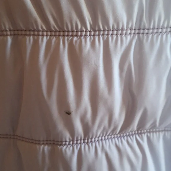 Y2K American Eagle Outfitters Lavendar Faux Fur Removable Hood Size XL/TG - Picture 5 of 12